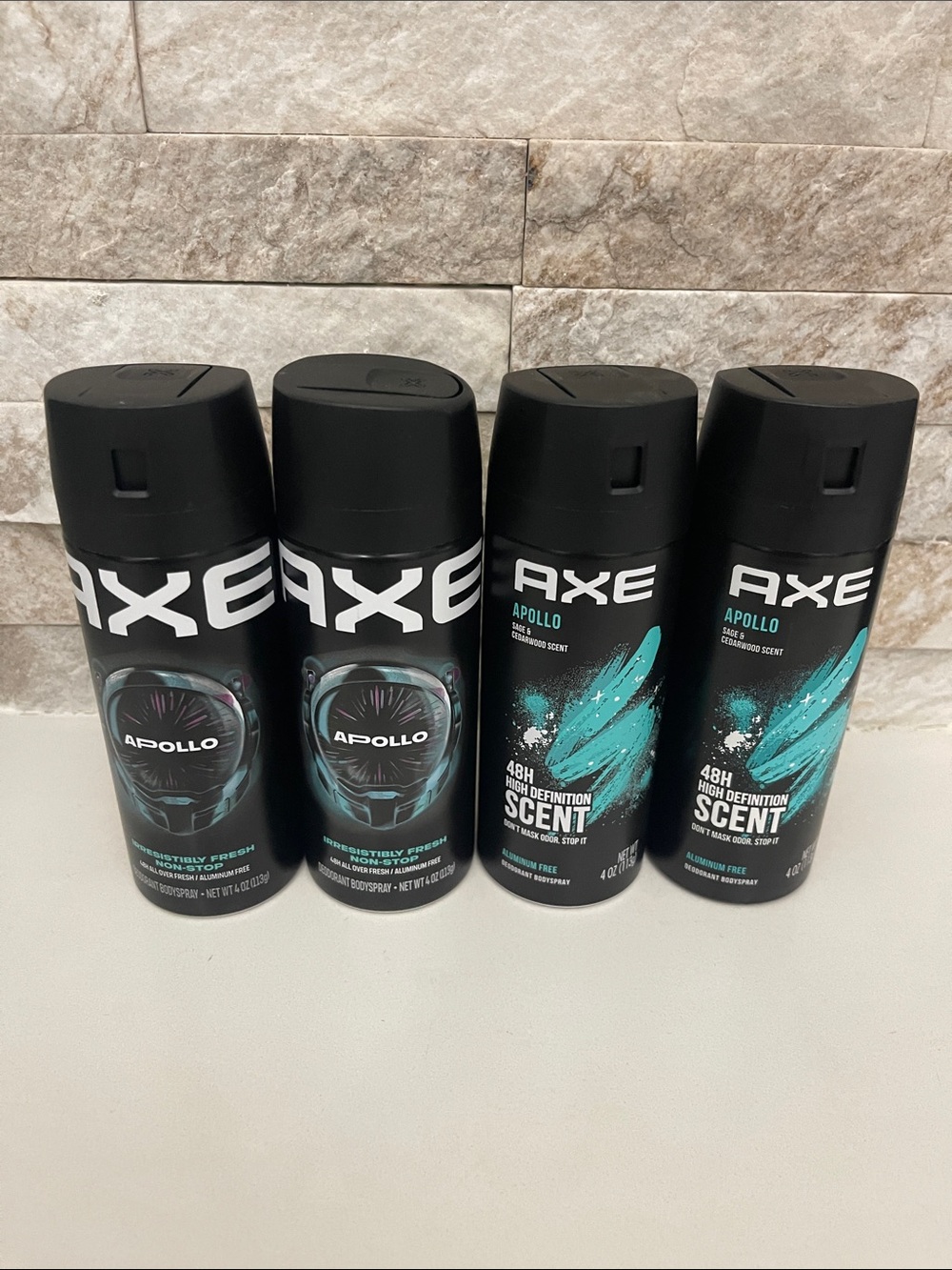 Brand new! $26 Lot of 4 AXE Apollo deodorant